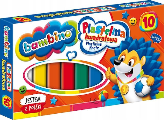 St. Majewski Plasticină Pentru 3+ Ani 10 Bucăți