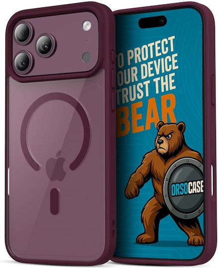 Orso Back Cover Plastic/Silicon Transparent iPhone 17 Pro Max Xiaomi 17 Pro Max