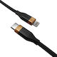 Duracell USB-C към Lightning кабел 30W Бял 1m DRU5014A