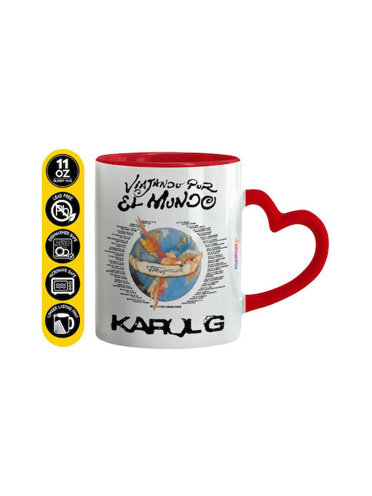 Koupakoupa Karol G Tropicoqueta Ceramic Mug Red...