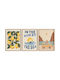 Frames Set 3 Pieces 862vrl4651 50x70cm Multi Wallity Vertical Wood Glass