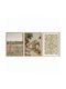 Frames Set 3 Pieces 862vrl4693 50x70cm Multi Wallity Vertical Wooden Glass