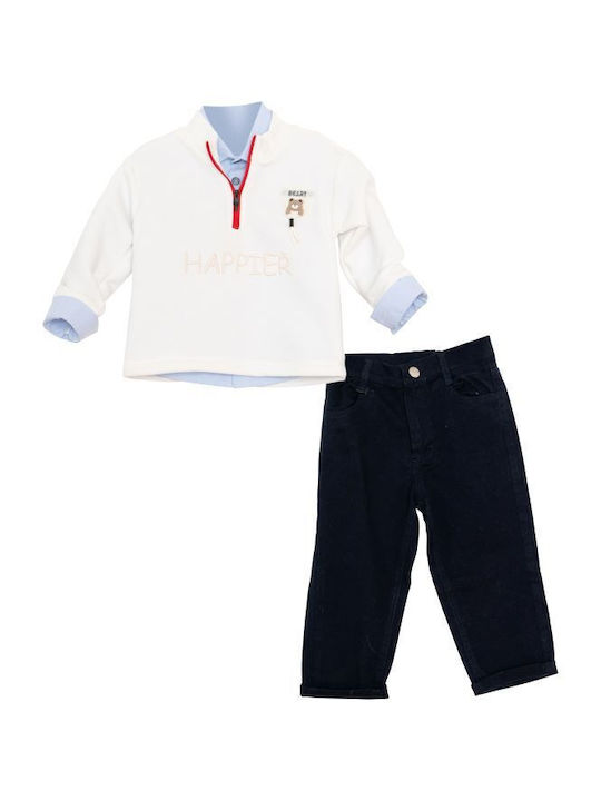 Kinderbekleidungssets 3-teilig Weiß