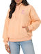 Women's Sweatshirt Hooded Apricot