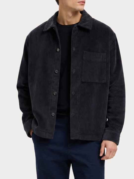 Selected Μακρυμάνικo Κοτλέ Overshirt σε Κανονικ...