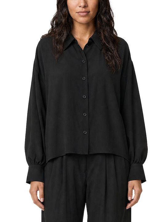 Long Sleeve Women's Shirt Black
