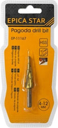 Epica Star Conical Step Drill Bit 4-12mm Ep-11167 Rl16907