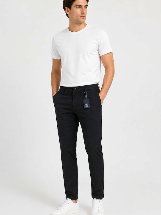 Visconti Ανδρικό Παντελόνι Chino Regular Fit Black