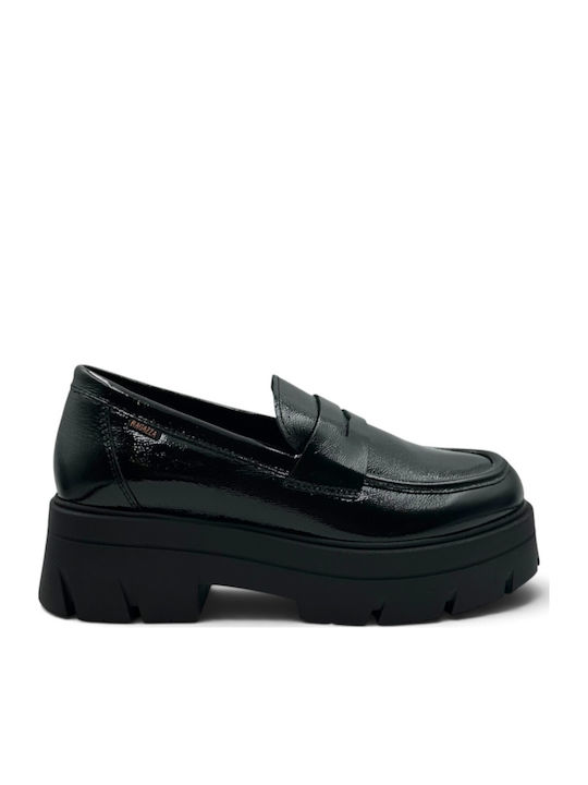 Ragazza Leather Women's Moccasins In Black Color