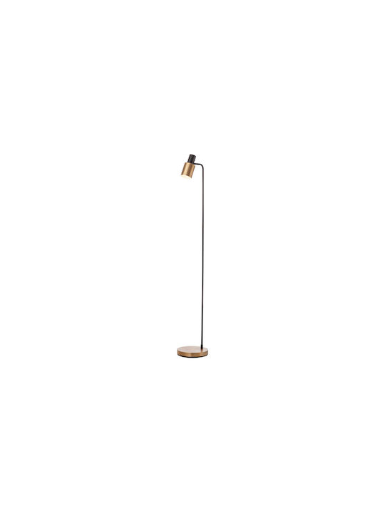 Smarter Stehlampe mit Lampenbirnensockel E27 Schwarz