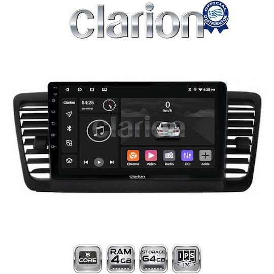 Clarion Gl52525 OEM Multimedia Car Audio System Subaru Legacy 2002 CarPlay Android Auto BT GPS Wi-Fi GPRS