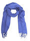 Pashmina Women's Silk Shawl Purple