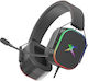 Xtrike Me GH-606 Over Ear Gaming Headset με σύνδεση 3.5mm for PC / PS4 / PS5 / XBOX