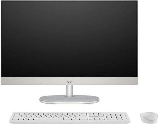 HP All-in-one 24 23.8" (i5-1335U/16GB/512GB SSD/FHD/No OS) webcam White US