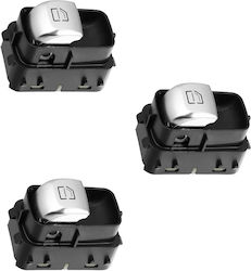 Set 3 Passenger Buttons Electric Window Switches Suitable Mercedes W205 W213 W222 W253 W293 Set 3 Passenger Buttons Electric Window Switches Suitable Mercedes W205 W213 W222 W253 W293