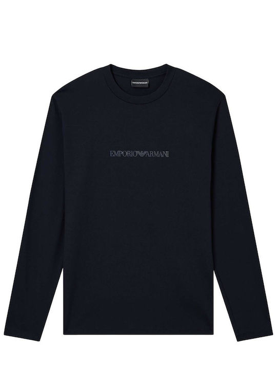 Emporio Armani Тениска С Дълъг Ръкав Тъмносин