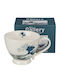 Kaffeetasse aus Porzellan Weiß 450ml