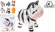 Koopman Sparbüchse Tier 10cm Zebra