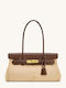 Women's Shoulder Bag Suede Brown