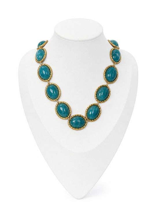Ardika Necklace Petrol Ardika Necklace Petrol