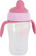 Cangaroo Baby Trinklernbecher Kunststoff mit Griffen Rosa 270ml