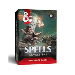 Dungeons & Dragons 5th Edition Reference Cards Spells Levels 0-1 Dungeons & Dragons 5th Edition Reference Cards Spells Levels 0-1