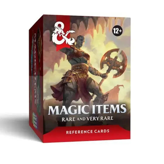 Dungeons & Dragons Rpg Reference Cards Magic Items Rare Very Rare