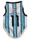 Replica Hundeshirts Nationalmannschaft Argentinien 11 Weiß Blau Gestreift 180826-06