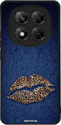 Θήκη Sonique Diva Series Xiaomi Redmi Note 14 Pro Plus 5g Denim Leopard