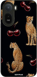 Sonique Diva Series Handyhülle Xiaomi Redmi A7 Pro 4g Kirsche Cheetah