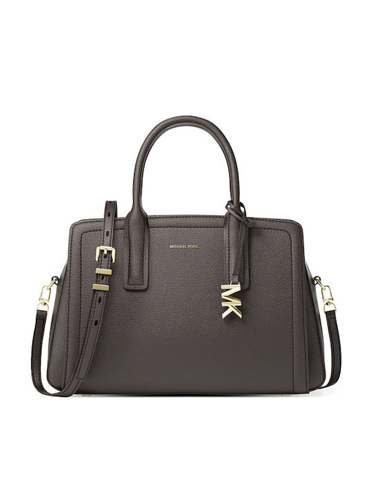 Michael Kors Md Satchel Women's Satchel Bag Brown