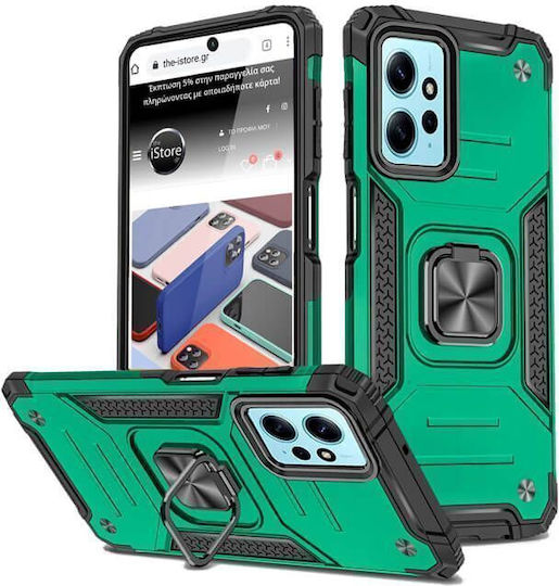 Калъф Armor Ringstand Зелен Xiaomi Redmi Note 12 4G