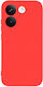 Silicone Soft TPU Back Cover Xiaomi Poco X8 Pro Red