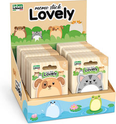 Set 20 Blocnotes În Forme Drăguțe Din Hârtie 6 Modele 96 Biletele De Memorie Display