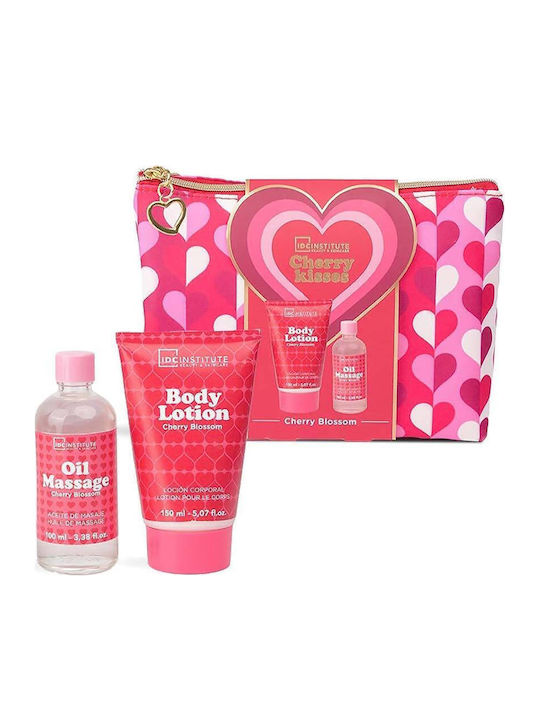 IDC Institute Cherry Kisses Set îngrijire Cherry Blossom 3 bucăți