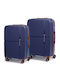 Newcom Medium Hard Blue Suitcase