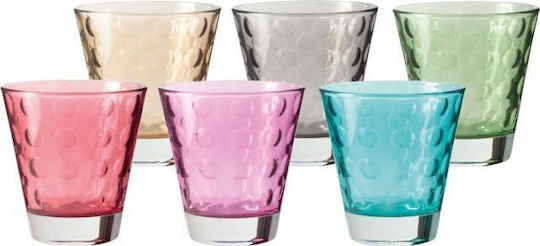 Leonardo Optic Set Pahare din Sticlă 220 ml 6 Bucăți