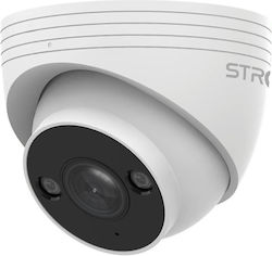 Strong Security Camera Poe Turret Dome 5mp Ai & Audio 45d-5mp-uk Strong Security Camera Poe Turret Dome 5mp Ai & Audio 45d-5mp-uk
