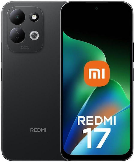 Xiaomi Redmi 17 4G Dual SIM (4/128GB) Μαύρο