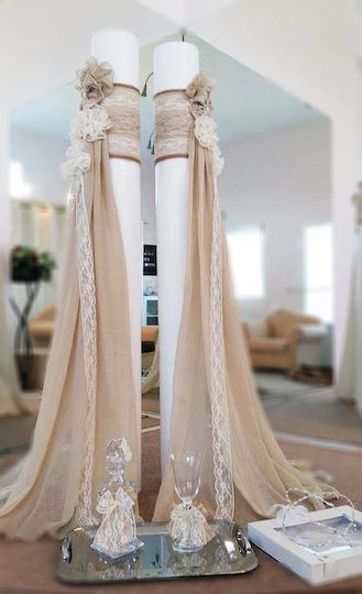 Hochzeit Kegelförmige Lampe Handgemachte Blumen