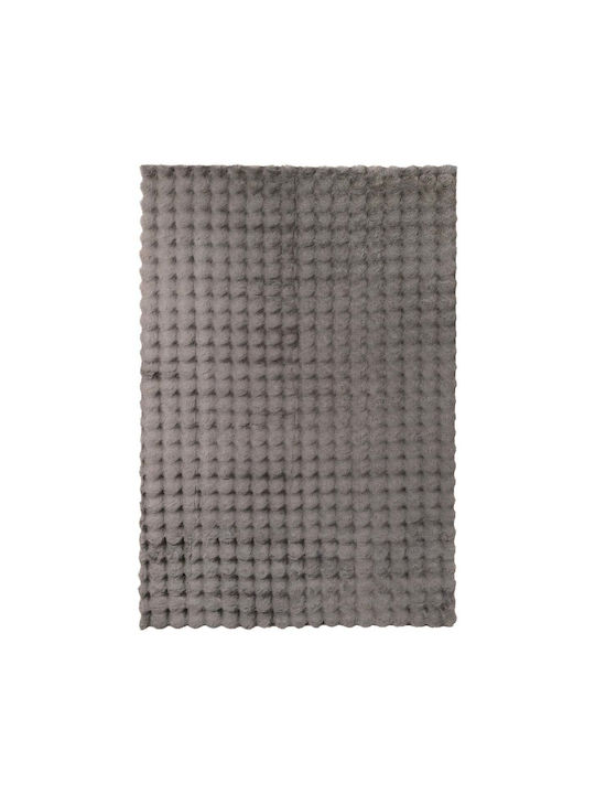 Tzikas Carpets Fuzzy 26164- Rectangular Grey Ru...