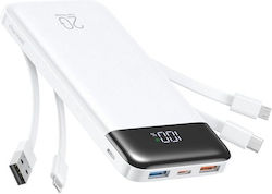 Charmast W2065 Power Bank 20000mAh 20W με 2 Θύρ...