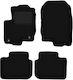 Black Velour Car Mats Mitsubishi Colt Vi Hb 5d 2004-2008