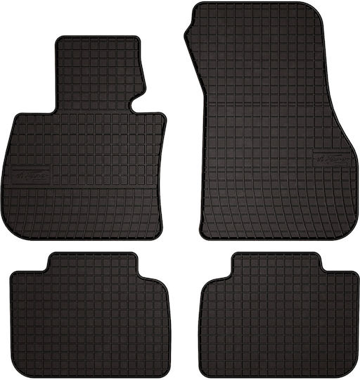 Rubber Car Mats Bmw X1 F48 Suv 2015-2022 Black Fitted