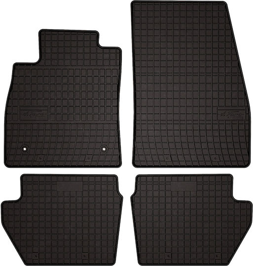 Covoare Auto Cauciuc Ford Fiesta Mk8 Hatchback 2017-2023 Negre Fitted