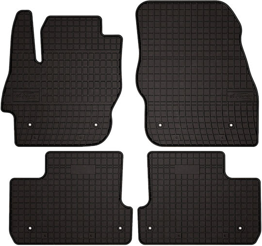 Rubber Car Mats Mazda 3 Ii Bl Hatchback Sedan 2008-2013 Black Fitted