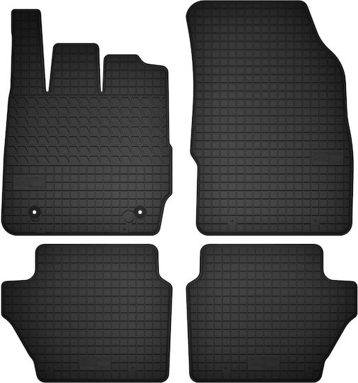 Rubber Mats Set Ford Fiesta Mk7 Hatchback From 2008 To 2011