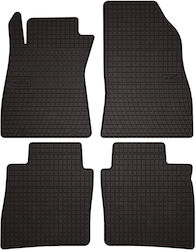 Rubber Car Mats Nissan Pulsar C13 Hatchback 2014-2018 Black Fitted Rubber Car Mats Nissan Pulsar C13 Hatchback 2014-2018 Black Fitted
