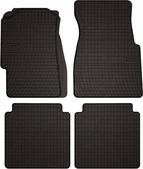 Rubber Car Mats Honda Civic Vi Sedan 1995-2001 Black Fitted
