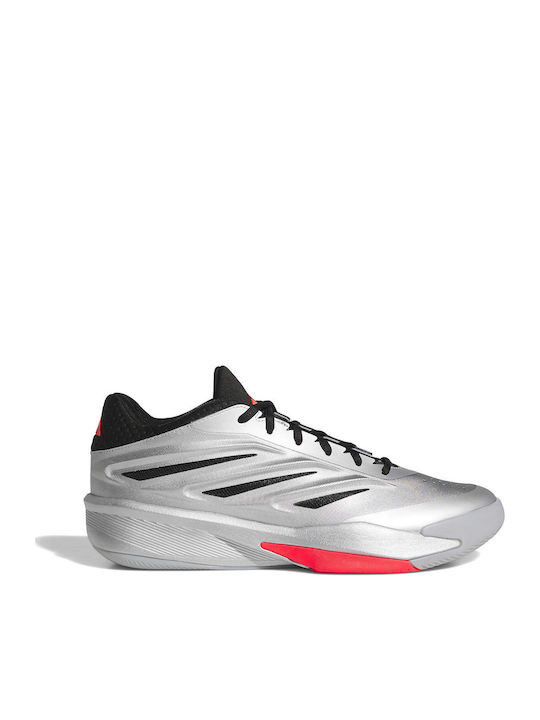 adidas Crazy Energy Баскетболни обувки Silver Metallic / Core Black / Lucid Red